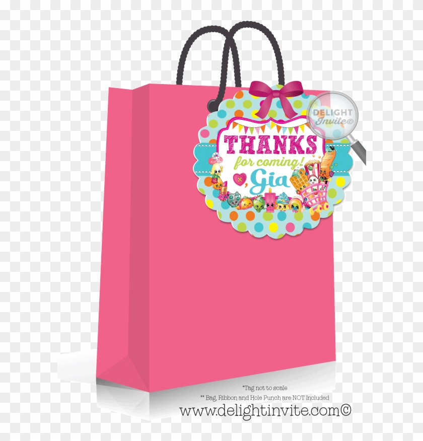 Shopkins Favor Tags [di-694ft] - Thank You Cards Shopkins Clipart #1173995