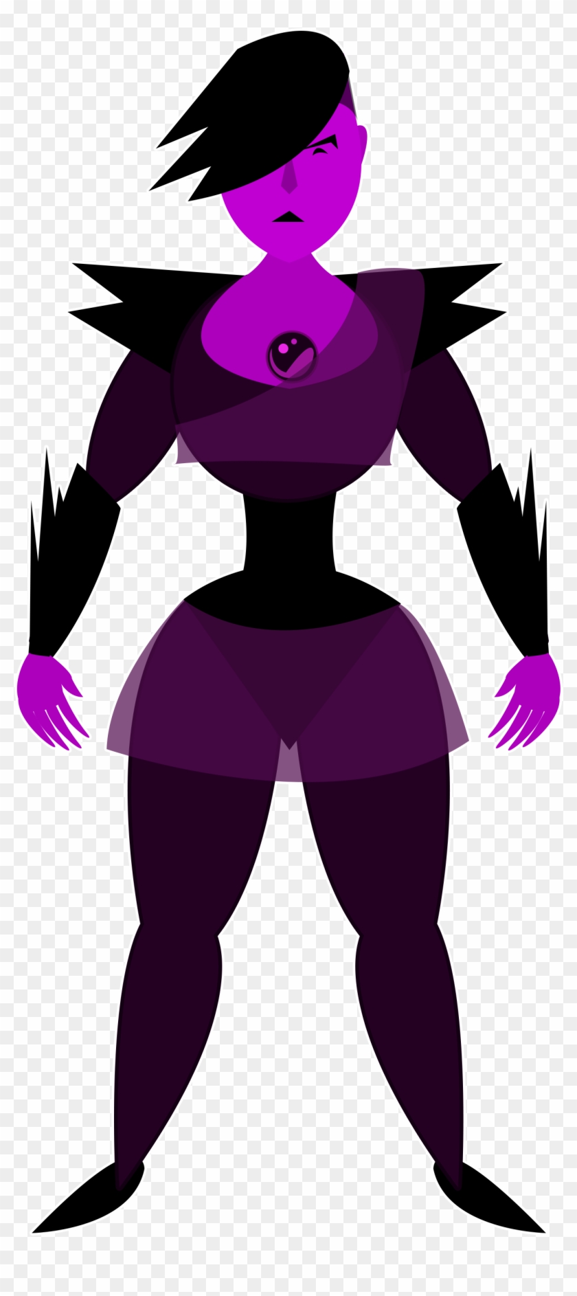 4 Years Ago - Obsidian Steven Universe Clipart #1174180