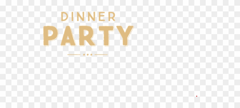 Image Black And White Party Transparent Dinner - Dinner Party Logo Clipart