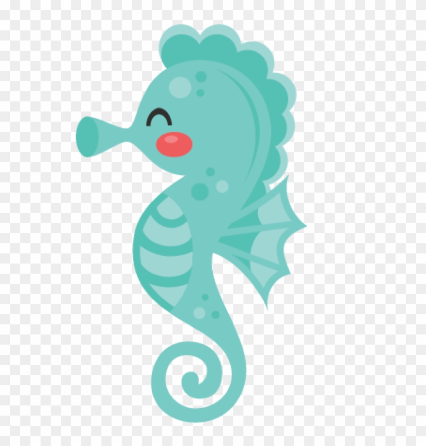 1024 X 1024 4 - Cute Baby Sea Horse Clipart - Png Download