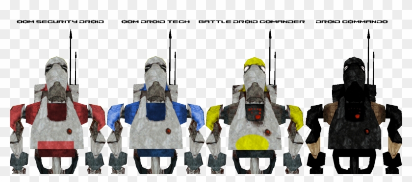 Original) - Star Wars Republic Commando Battle Droids Clipart #1174719