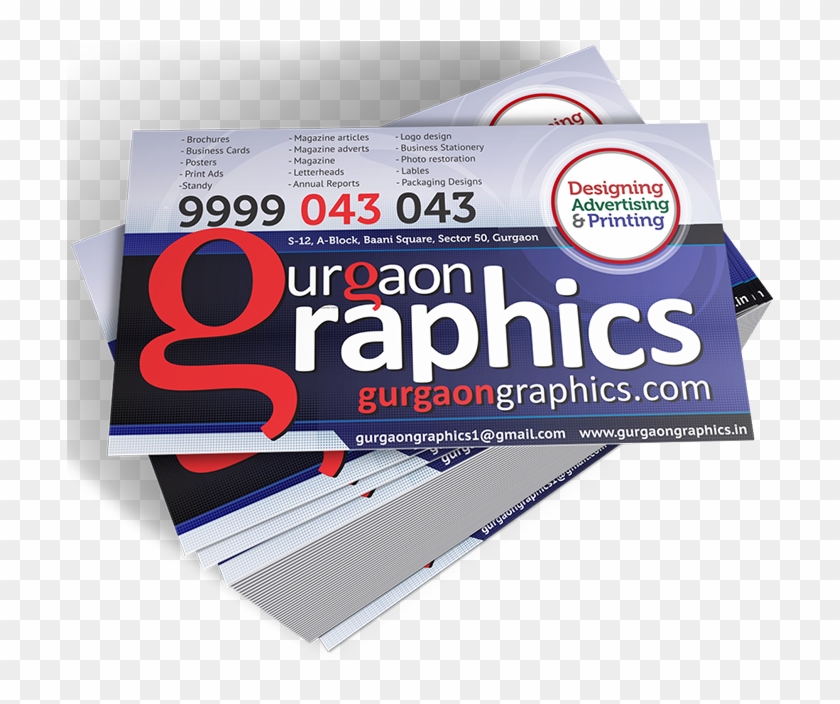 Print Services - Graphic Printing Visiting Card Clipart #1174876