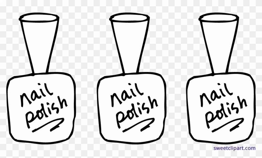 Vector Download Nail Line Art Sweet Clip - Png Download #1175028