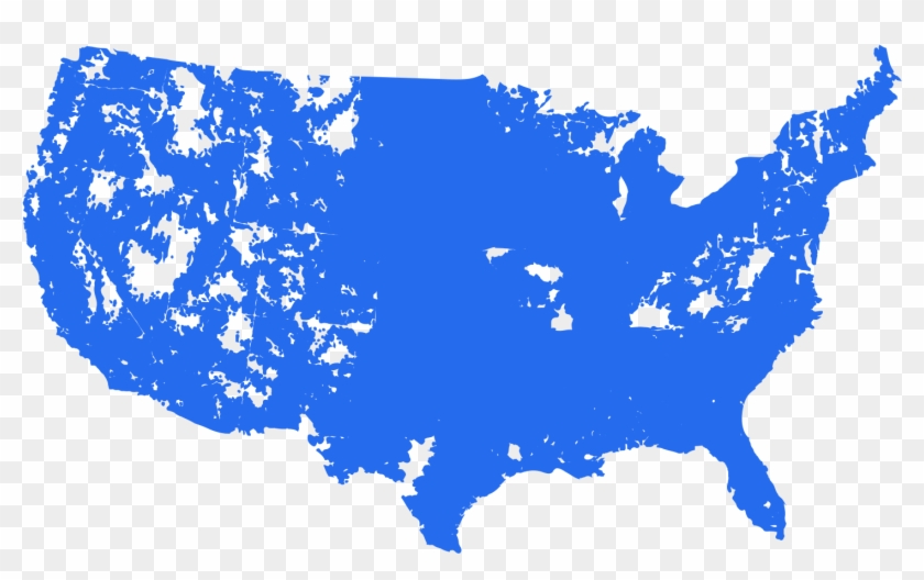 Wifi Hotspot - Spectrum Mobile Coverage Map Clipart