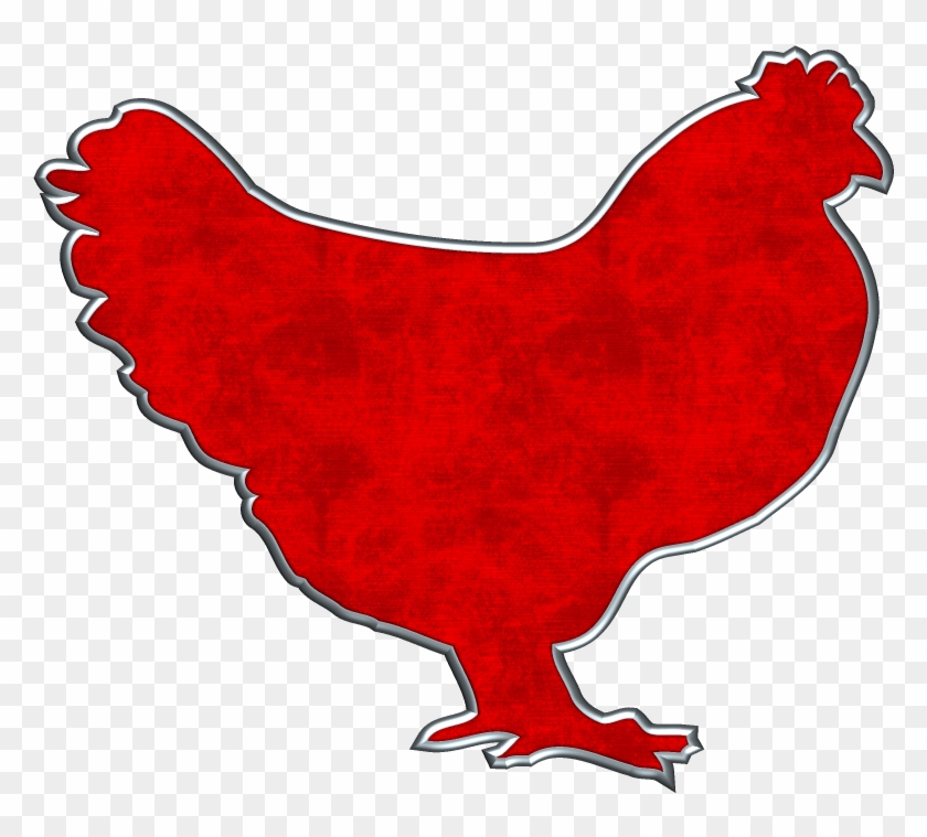 Hen Png Image File - Rooster Clipart #1175646