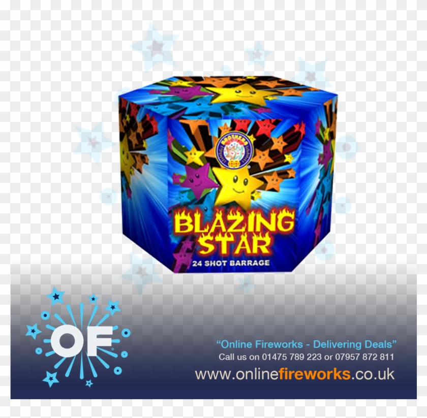 Blazing Star By Brother Pyrotechnics From Online Fireworks Clipart #1175699