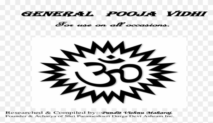 Shri Durga General Pooja Vidhi For Use On All Occasions - Oplossingsgericht Werken Clipart