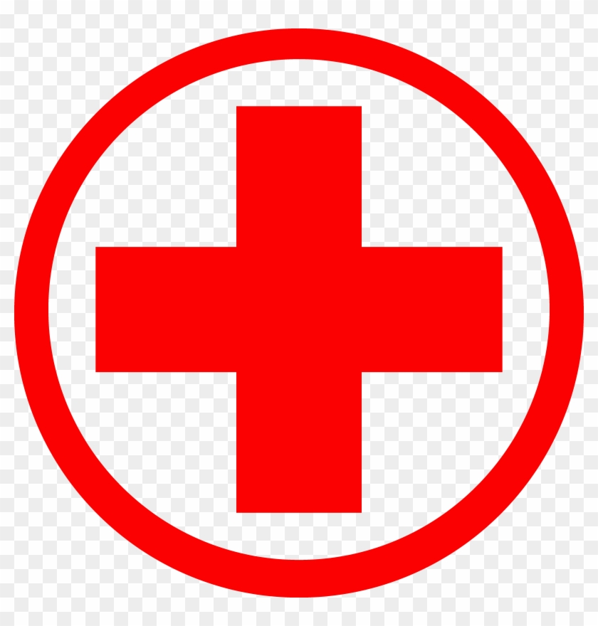 American Red Cross International Committee Of The Red - Cartoon Medical Symbol Clipart #1176001