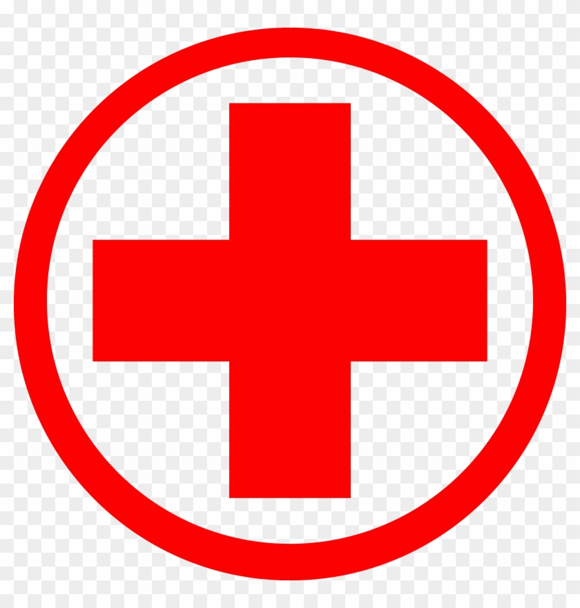 American Red Cross International Committee Of The Red - Cartoon Medical Symbol Clipart #1176001