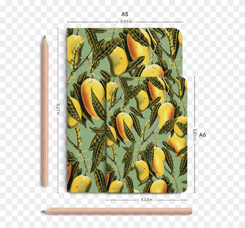 Dailyobjects Mango Season Green A5 Notebook Plain Buy - Snow Crocus Clipart #1176127