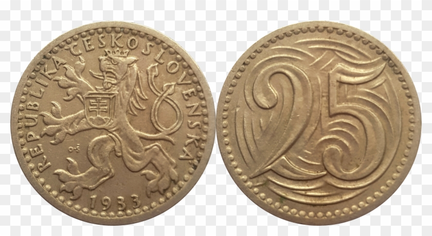 25 Haleru Csk - Old Egypt Coin Clipart #1176437