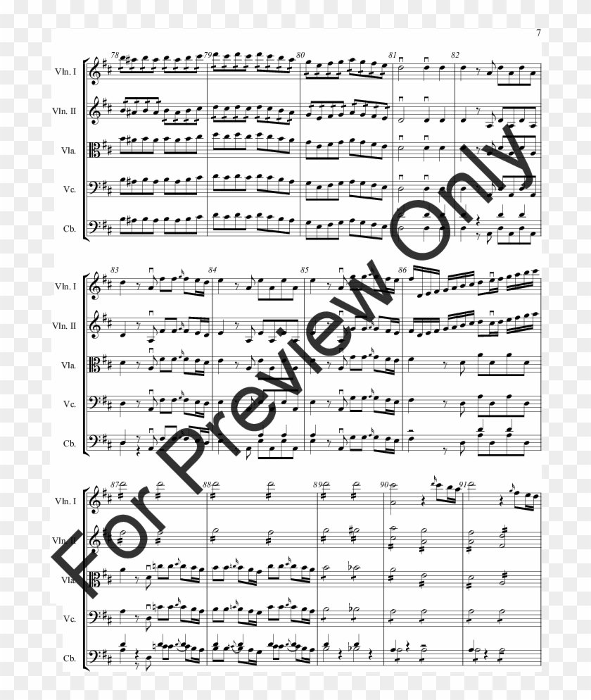 135 Thumbnail Overture To Lucio Silla 1st Movement, - Solitary Wish Cello Sheet Music Clipart #1176690