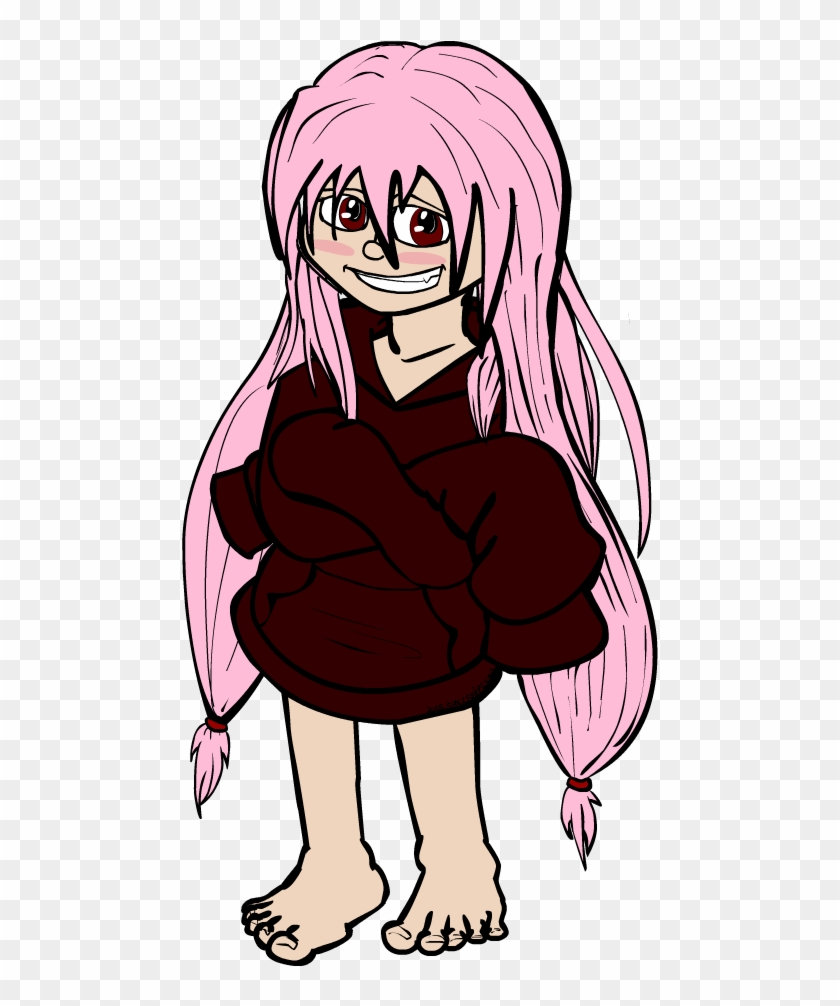 Milee With Long Hair Clipart