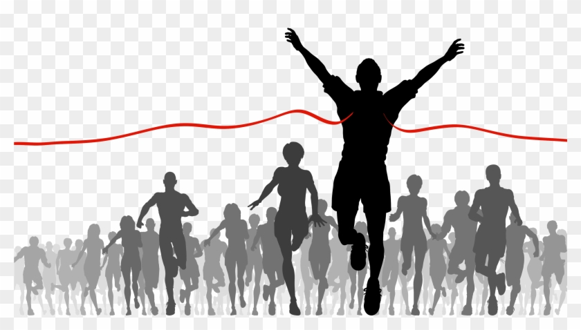 3360 X 2100 11 - Winning The Race Clipart