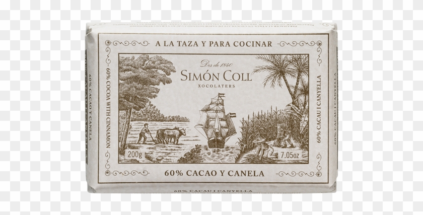 “chocolate A La Taza” Drinking Chocolate 60% Cocoa - Simon Coll Chocolate Clipart #1177814