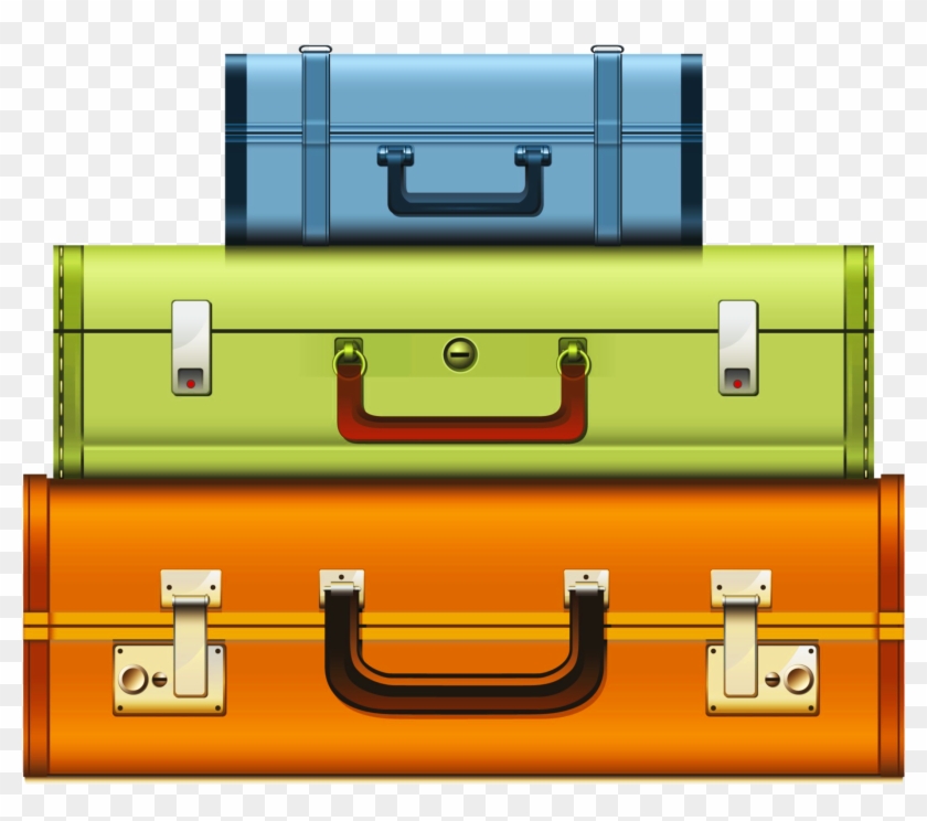 Transparent Suitcases Png Clipart Picture - Suitcase Clip Art Transparent #1177915