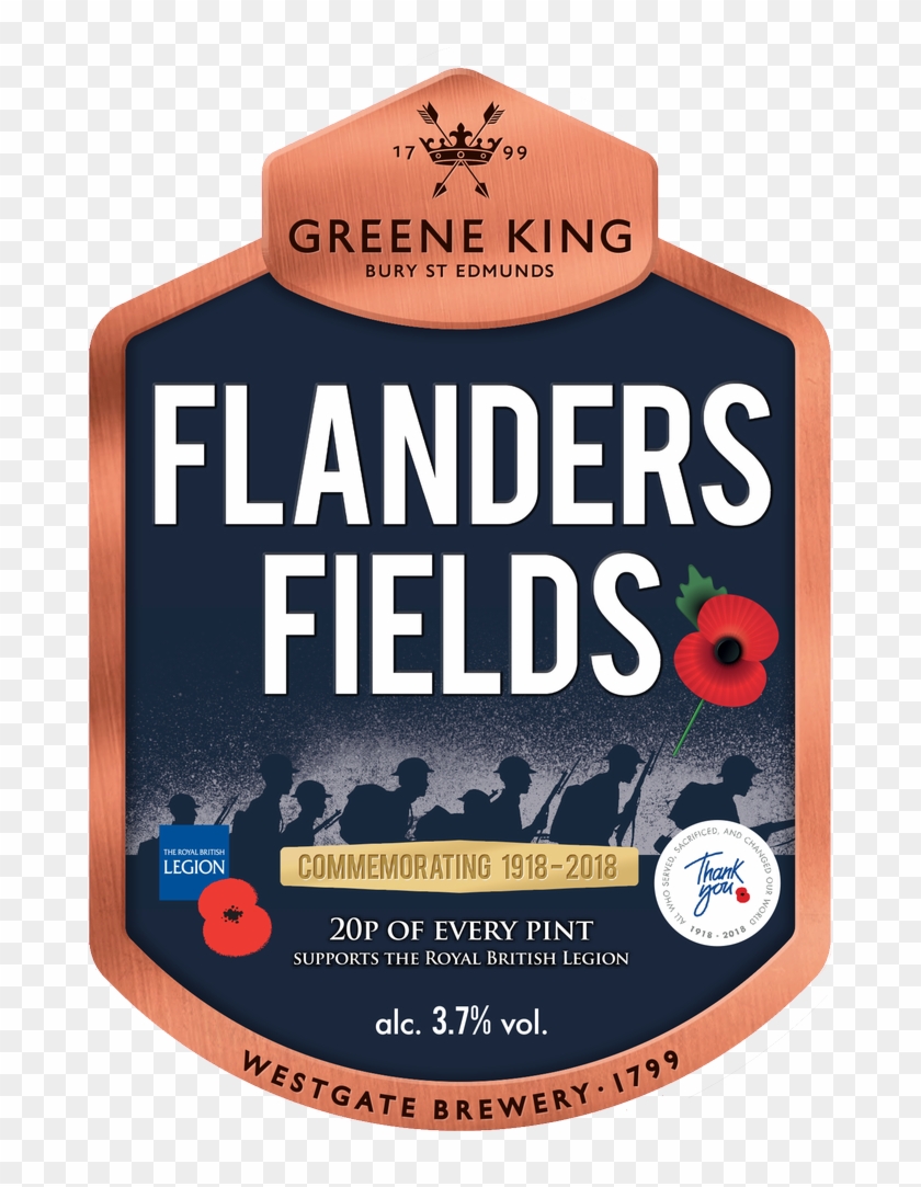 20p From Every Pint Sold Will Be Donated To The Royal - Greene King Clipart #1178427