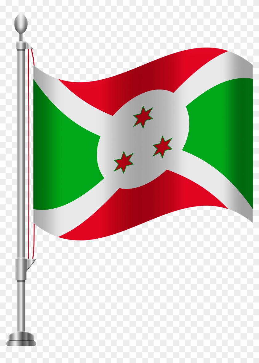 Burundi Flag Png Clip Art Transparent Png #1178430