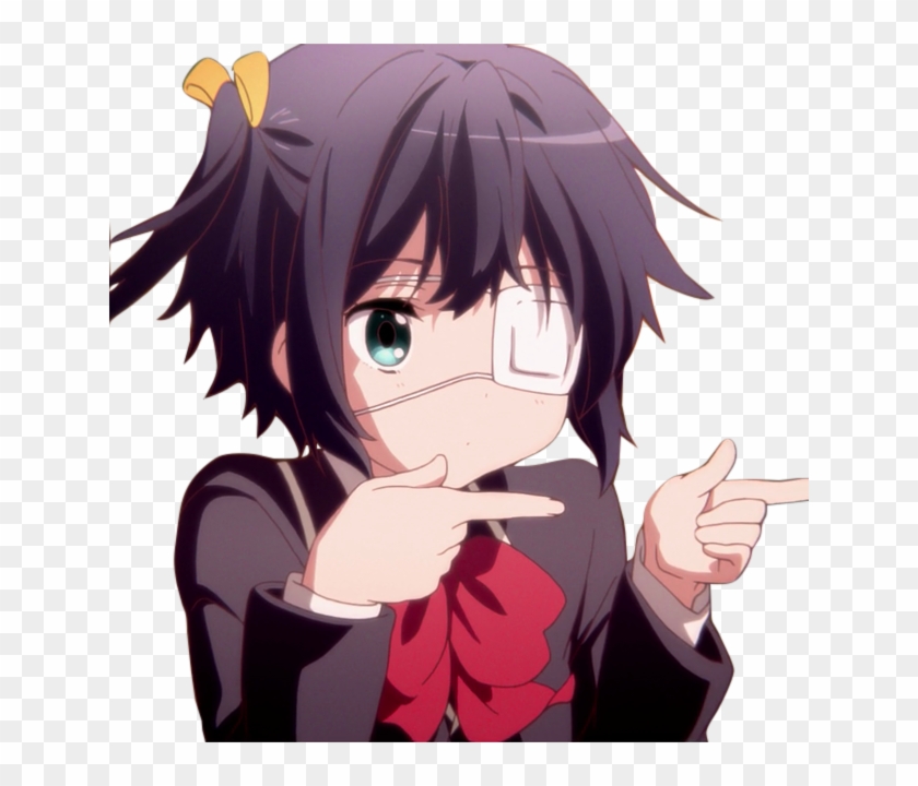 View Eyepatch , - Chuunibyou Demo Koi Ga Shitai Meme Clipart
