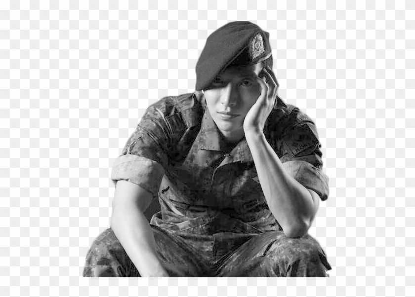 Army Png Picture - Black And White Army Png Clipart