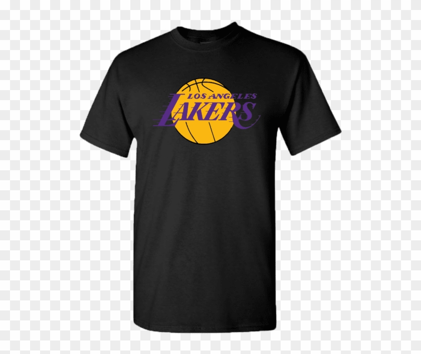 Men's La Lakers Logo Lebron James Jersey T-shirt - Animal Kingdom Shirt Designs Clipart #1179670