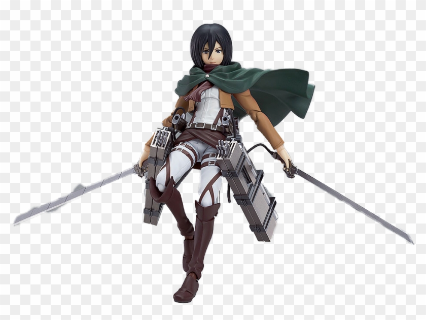 Mikasa Ackerman Attack On Titan Action Figure - Attack On Titan Mikasa In Anime Clipart