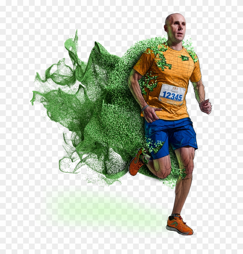Runner Png Image - Green Marathon Clipart