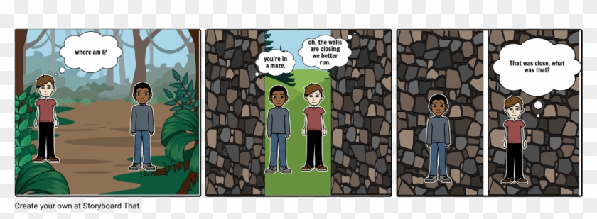 The Maze Runner - Cartoon Clipart #1179809