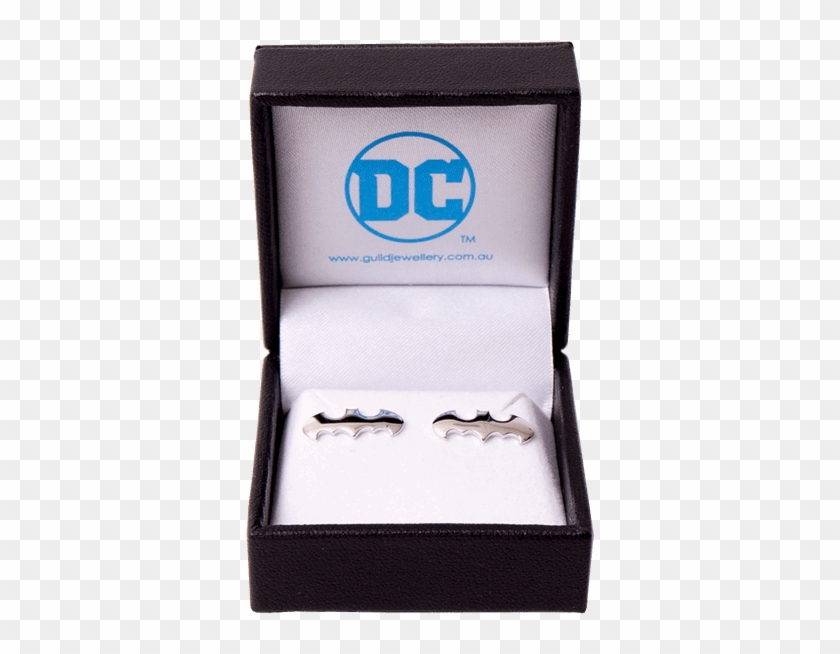 Batman Bat Symbol Stud Earrings - Box Clipart