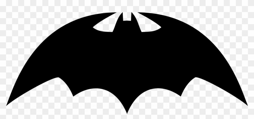 First Batman Symbol Download - Batman En Robin Logo Clipart