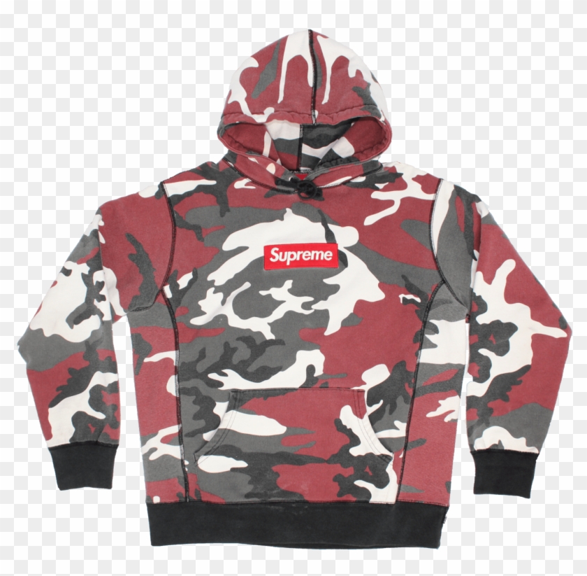 Supreme Urban Camo Box Logo 6 By Sarah - Urban Camo Box Logo Hoodie Clipart