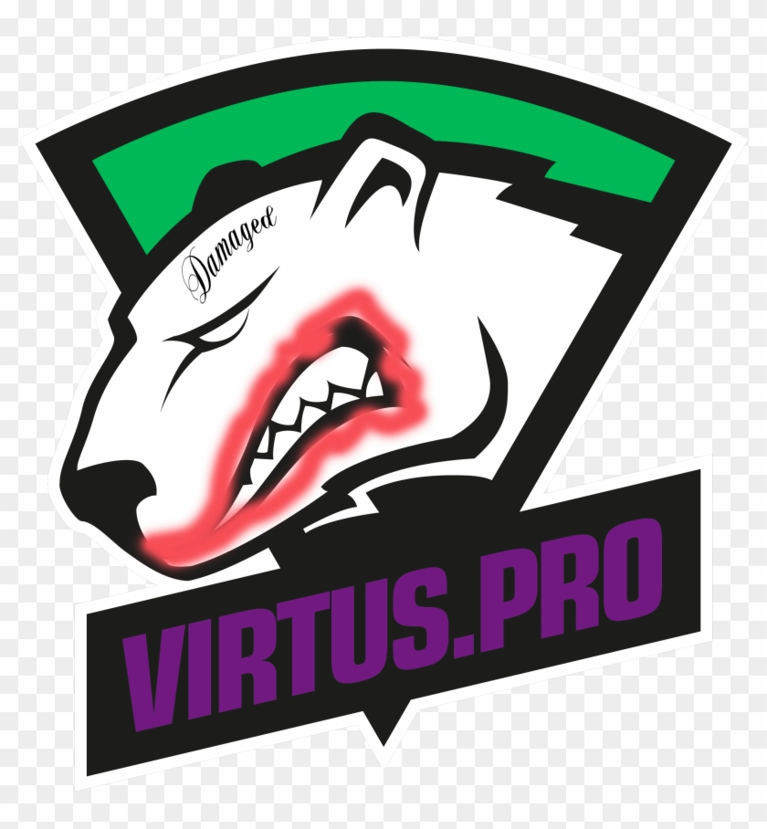 Virtus Pro's Temporary Color Change Prompts Memes From - Virtus Pro Logo Png Clipart