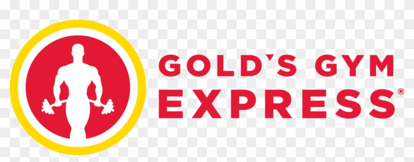 Goldsgymexpress - Gold's Gym Express Logo Clipart #1180040
