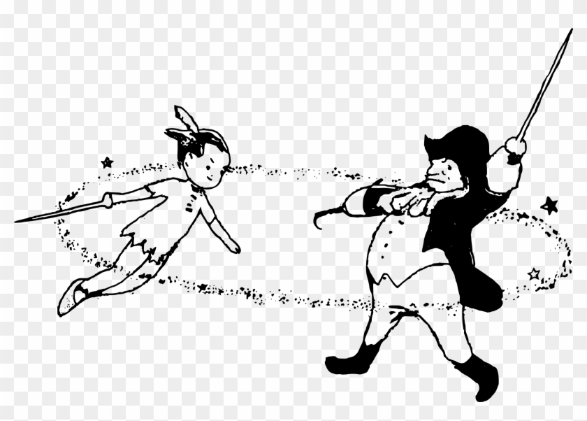 This Free Icons Png Design Of Peter Pan And Captain Clipart