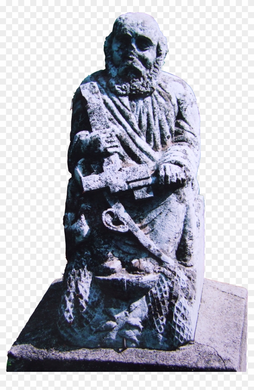 Statue De Saint-pierre - Statue Pierre Png Clipart #1180677