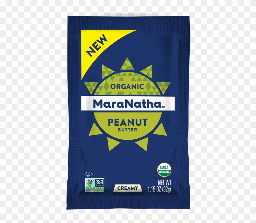 Organic Peanut Butter Packet - Organic Crunchy Almond Butter Clipart