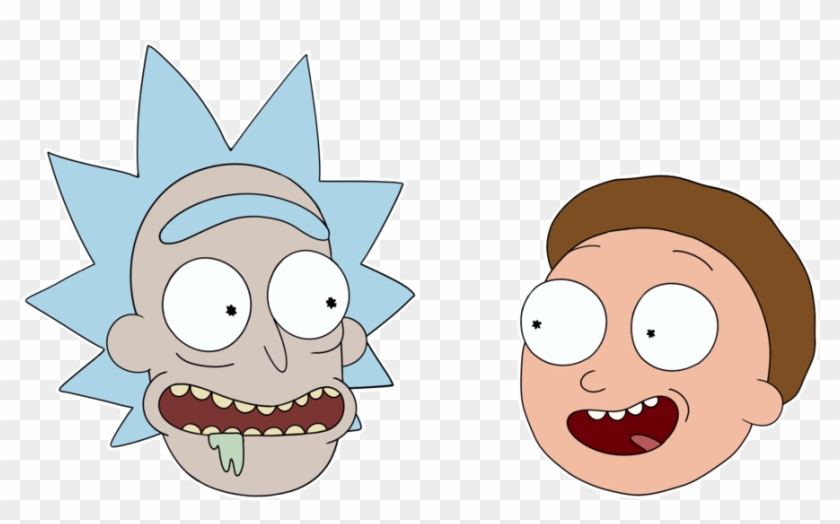 Rick Sanchez Face Transparent - Rick Sanchez Head Transparent Clipart #1181308