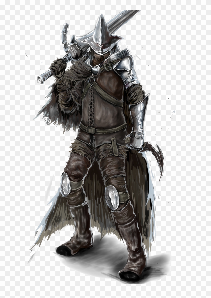 Dark Warrior Png Image - Dark Souls Abyss Watcher Png Clipart #1181512