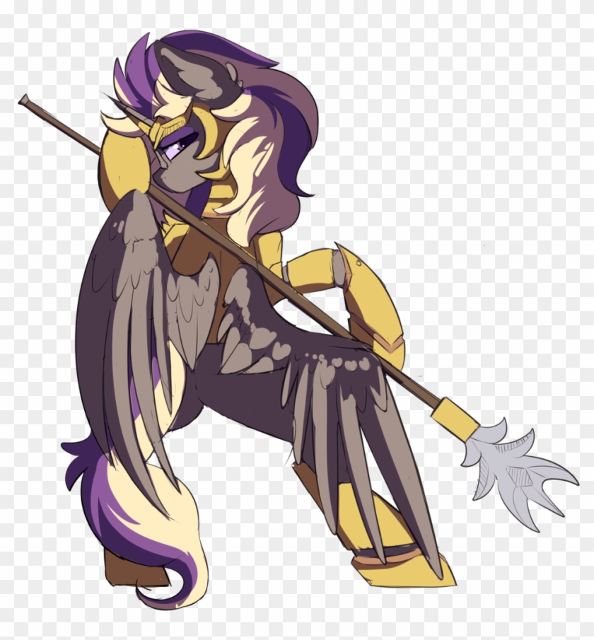 Beardie, Oc, Oc Only, Safe, Spear, Weapon - Cartoon Clipart