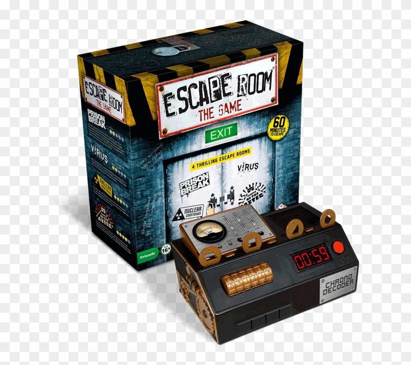 The Ultimate Escape Room Experience At Home - Escape Room Board Game Clipart