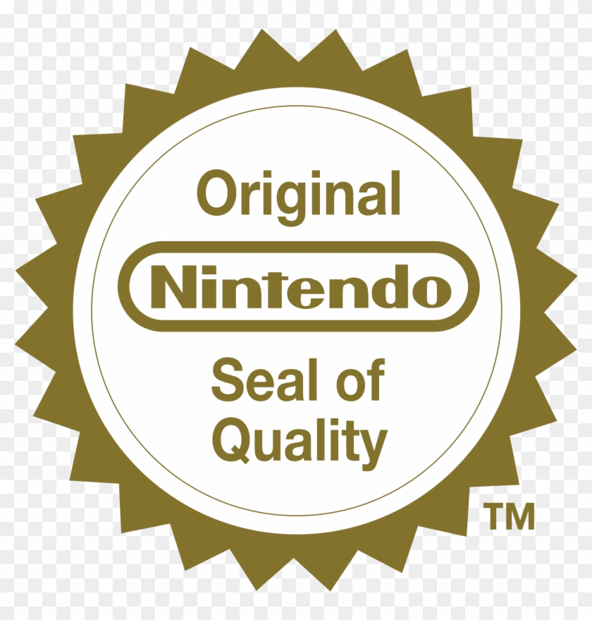 Free Png Download Original Nintendo Seal Of Quality Nintendo Seal Of Quality Png Clipart
