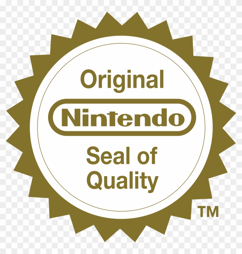 Free Png Download Original Nintendo Seal Of Quality - Nintendo Seal Of Quality Png Clipart
