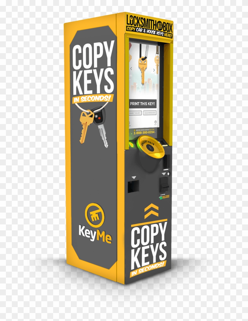 Key Copy Kiosk Shows What Much Interactive Retail Should - Key Me Kiosk Clipart #1183075