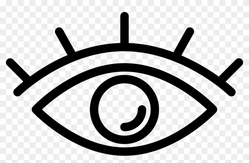 Png File Svg - Transparent Eye Outline Clipart