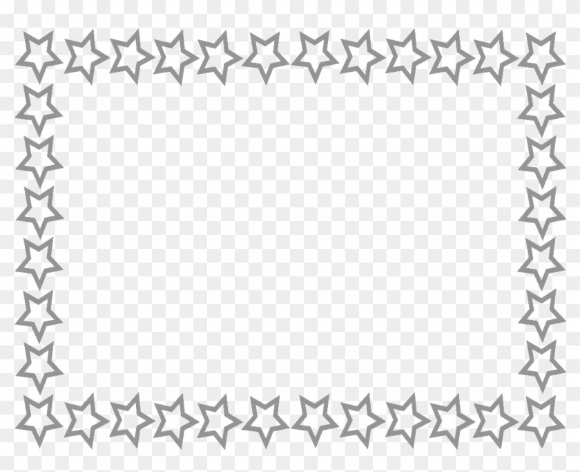 Picture Freeuse Stock Star Page Navy Frames - Star Border Transparent Background Clipart