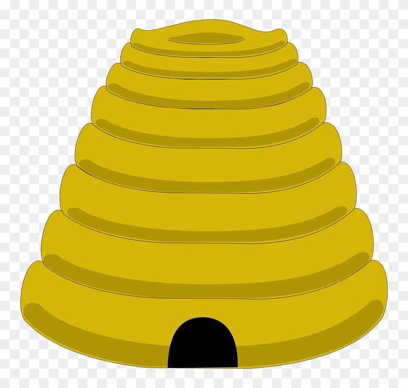 Honeycomb Clipart Beehive - Beehive Clipart Transparent - Png Download #1183503