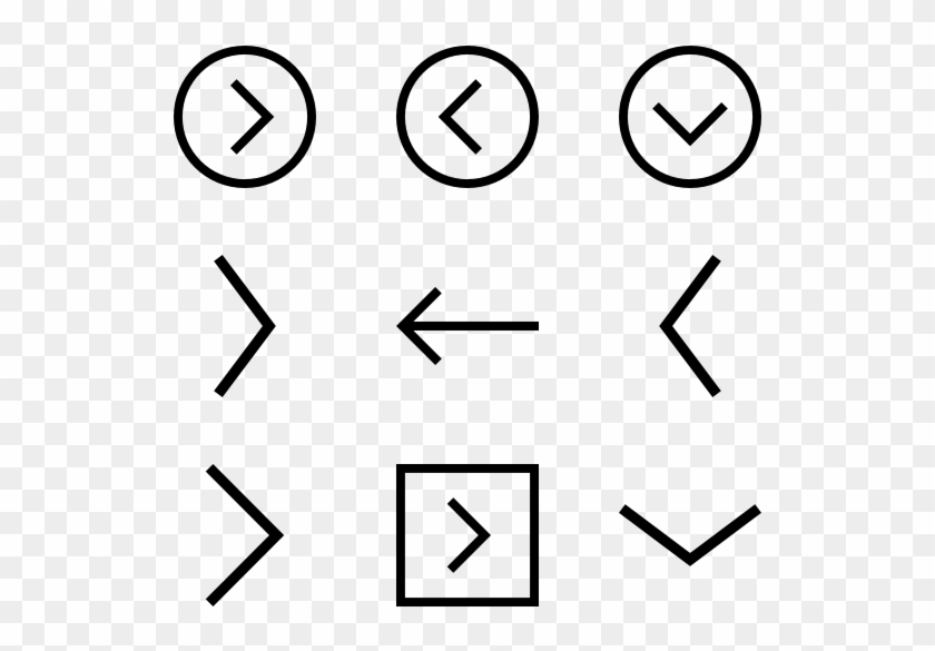 Arrow Collection - Next Previous Icons Png Clipart