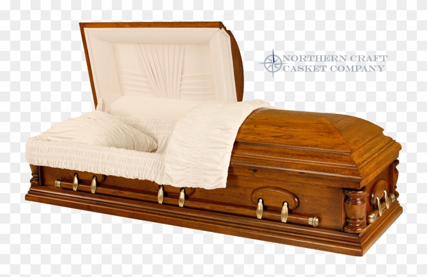 Jackson Pecan - Wood Coffin Box Usa Clipart #1183794
