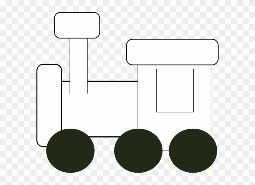Train Outline - Train Clipart