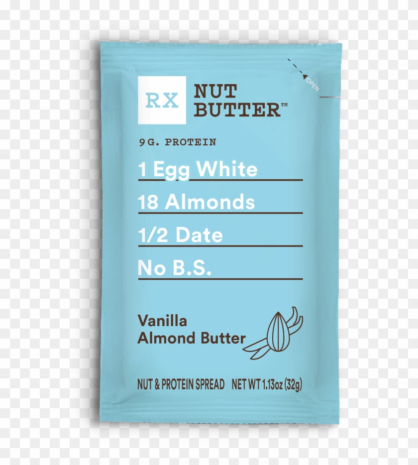 Bar Png - Rx Vanilla Almond Butter Clipart #1184058
